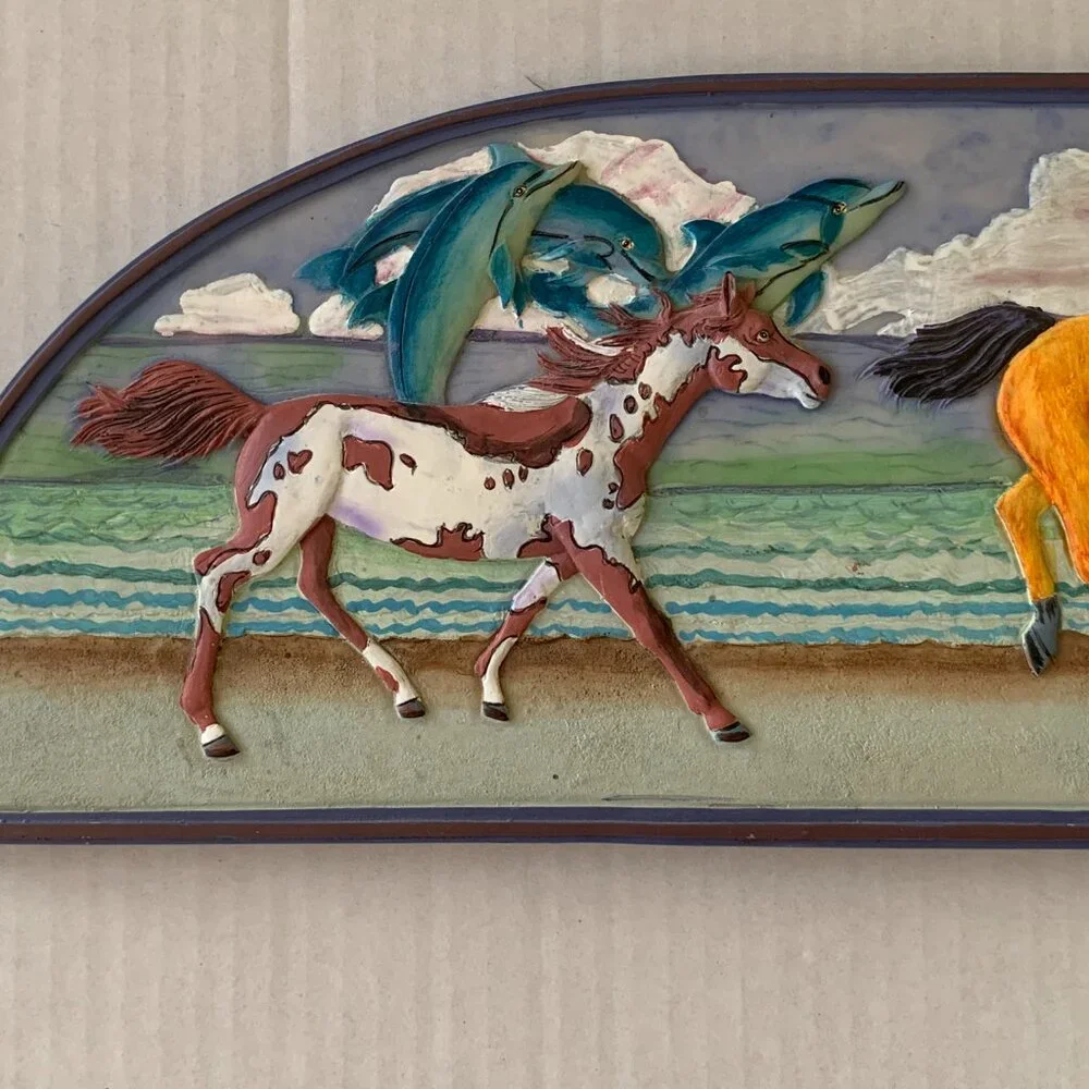Kenyield 3D Horse Wall Plaque 26